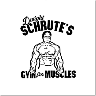 Dwight Gym for Muscles The Office Posters and Art